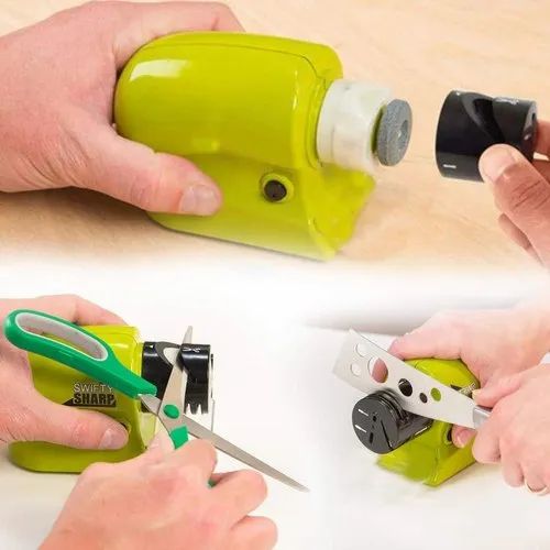 Swifty 3-Stage Electric Knife Sharpener – Fast, Universal, Durable