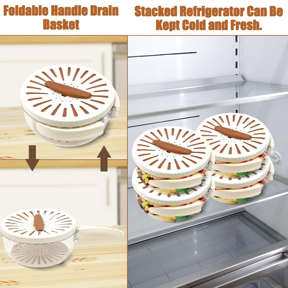 2 In 1 Vegetable Drainer And Strainer