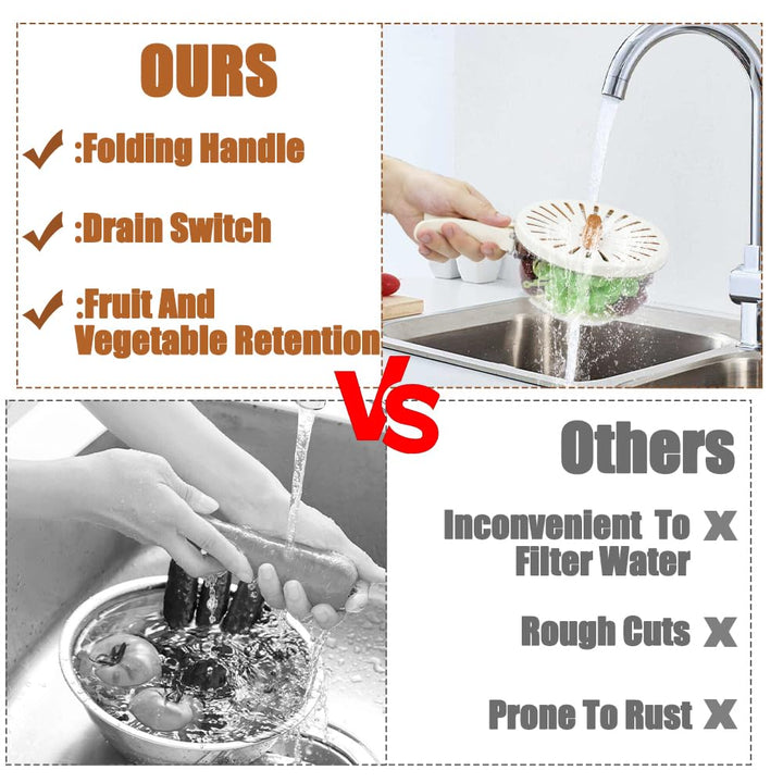 2 In 1 Vegetable Drainer And Strainer