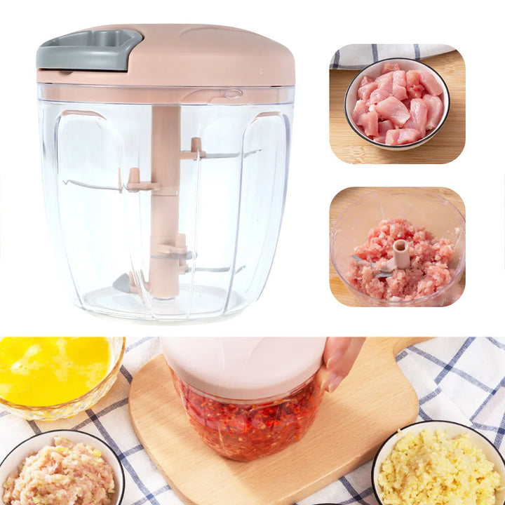 Manual Hand Chopper & Shredder
