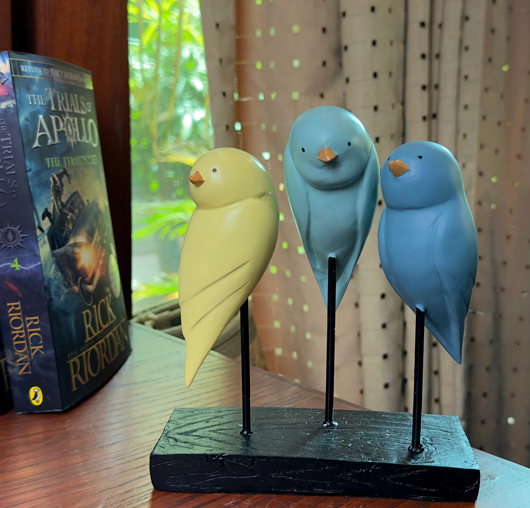 Colourful Birds Combination Ornament