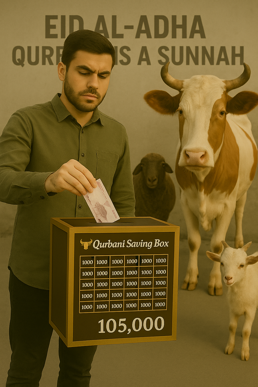 Qurbani Saving Box