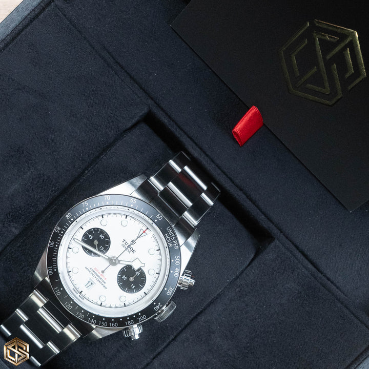 Tudor 79360N Black Bay Chrono White 'Panda Dial 41mm 2023 Full Set Watch