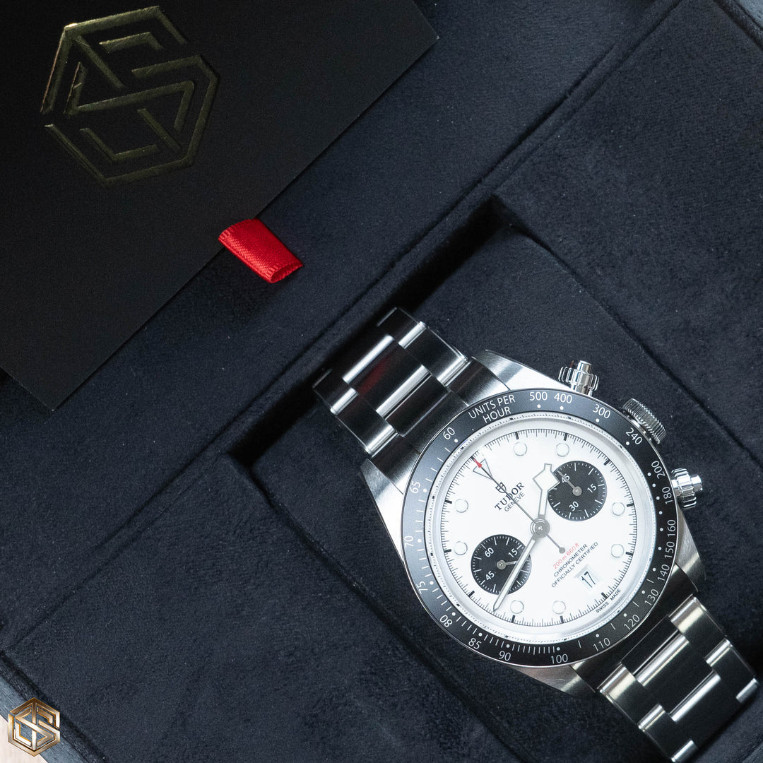 Tudor 79360N Black Bay Chrono White 'Panda Dial 41mm 2023 Full Set Watch