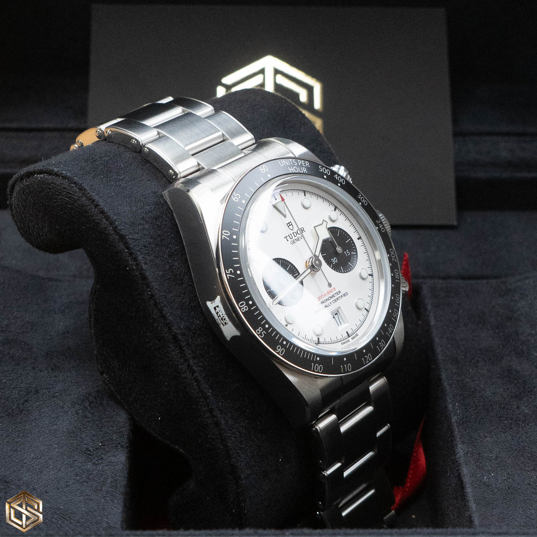 Tudor 79360N Black Bay Chrono White 'Panda Dial 41mm 2023 Full Set Watch