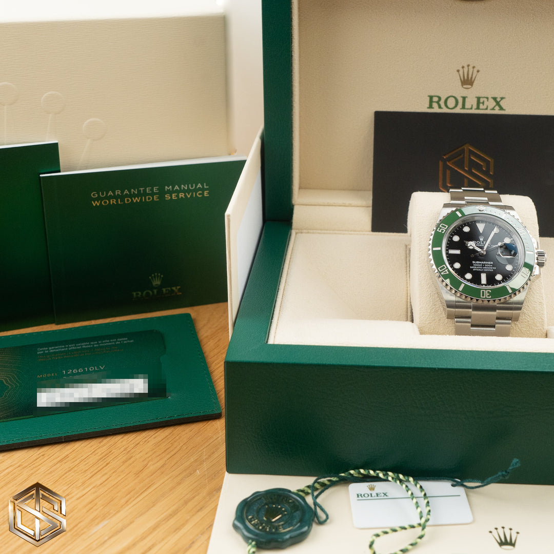 Rolex 126610LV 2024 UNWORN Submariner Date 'Starbucks' 41mm Full Set Watch