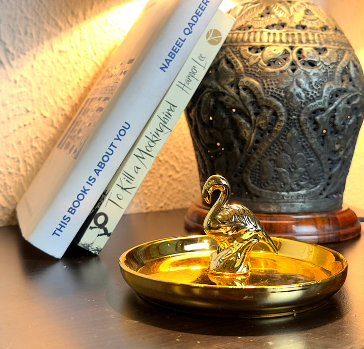 Gold Duck Décor Piece