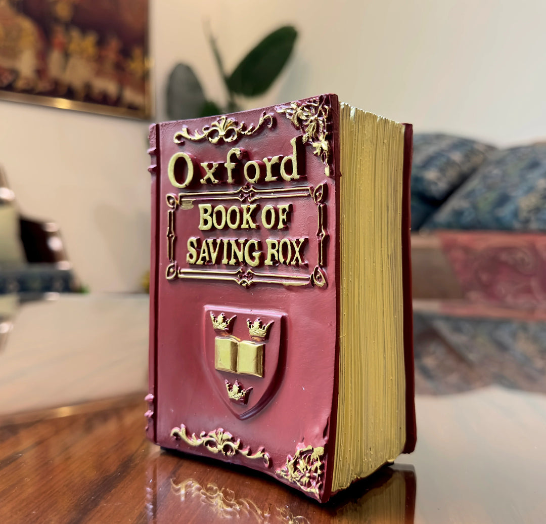Book Shape Money Box - Red
