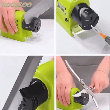 Swifty 3-Stage Electric Knife Sharpener – Fast, Universal, Durable