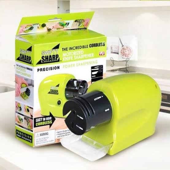 Swifty 3-Stage Electric Knife Sharpener – Fast, Universal, Durable