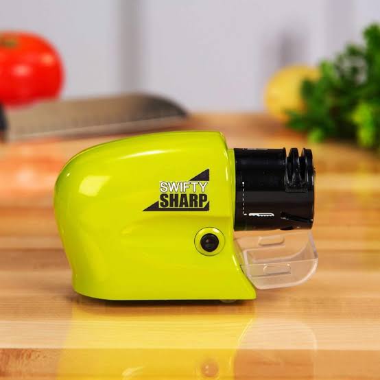 Swifty 3-Stage Electric Knife Sharpener – Fast, Universal, Durable