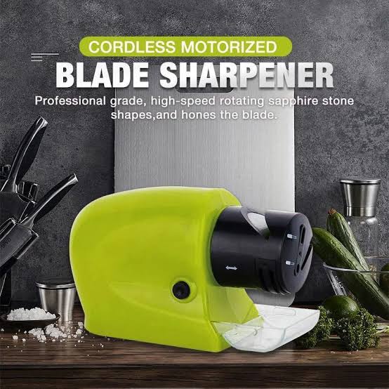 Swifty 3-Stage Electric Knife Sharpener – Fast, Universal, Durable