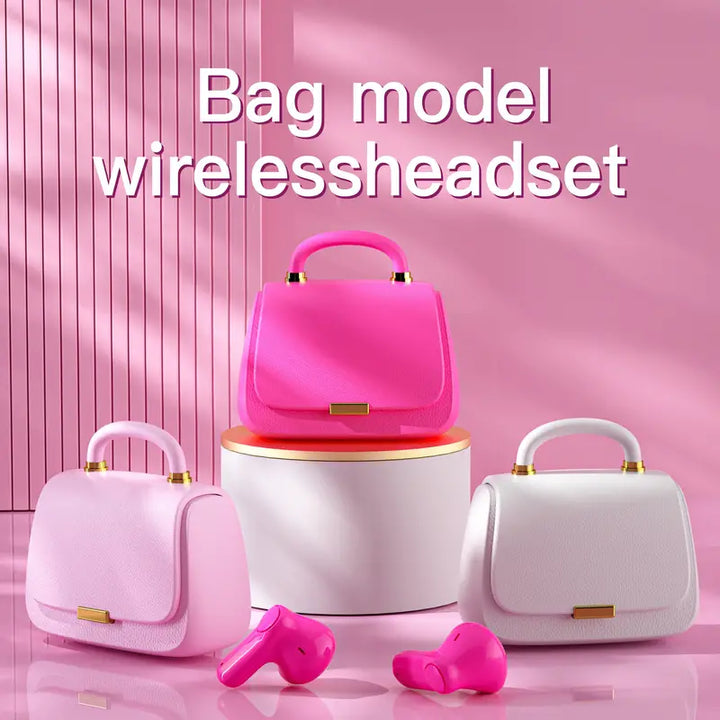 Unique Handbag Style Wireless Earbuds (Premium)